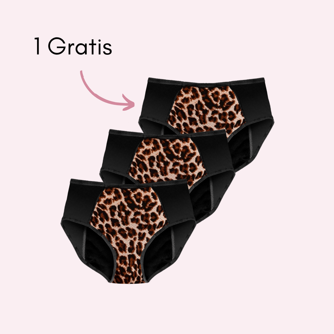 Braga menstrual moldeadora Lolita (Cintura Alta)
