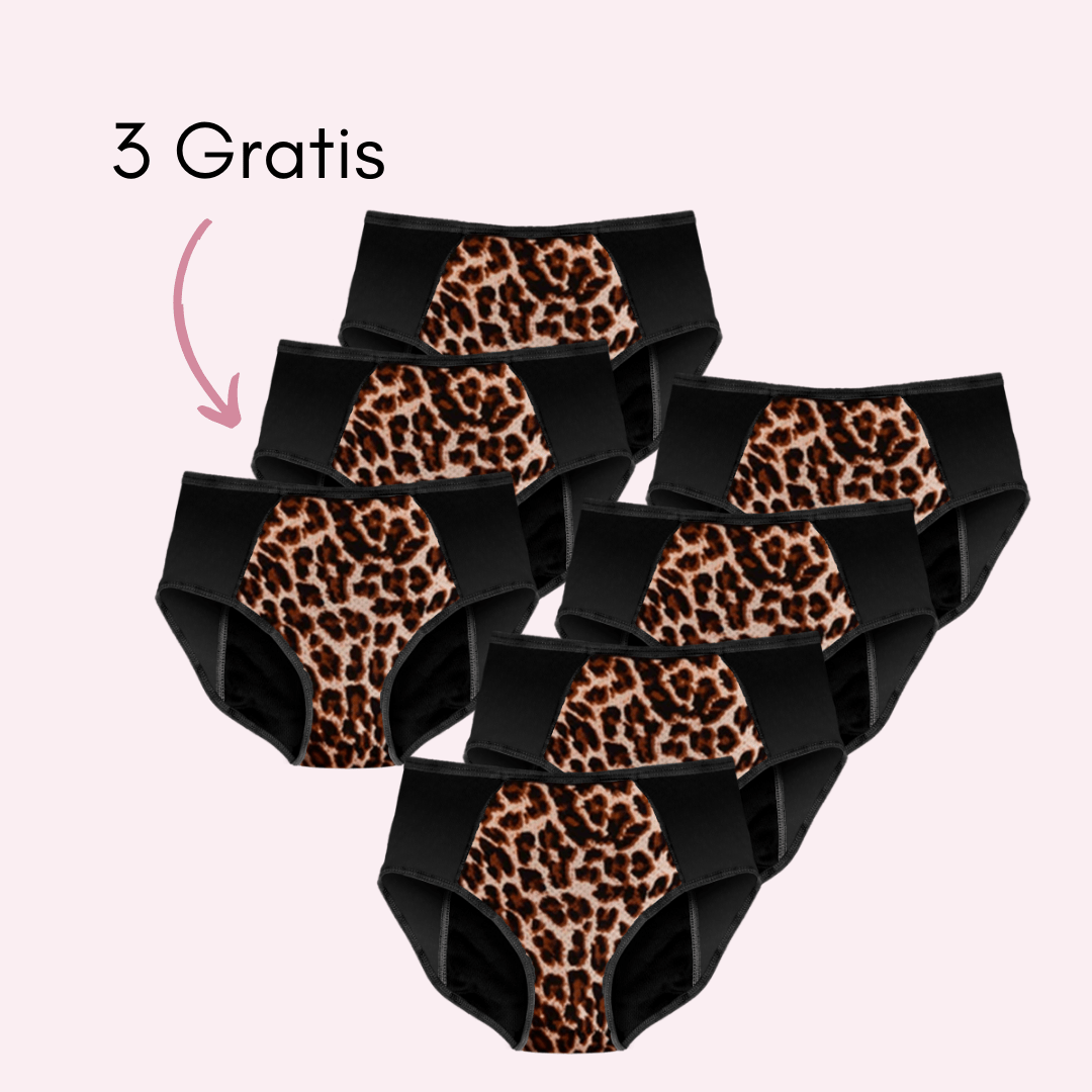 Braga menstrual moldeadora Lolita (Cintura Alta)