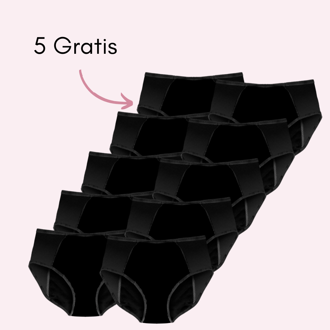 Braga menstrual moldeadora Lolita (Cintura Alta)