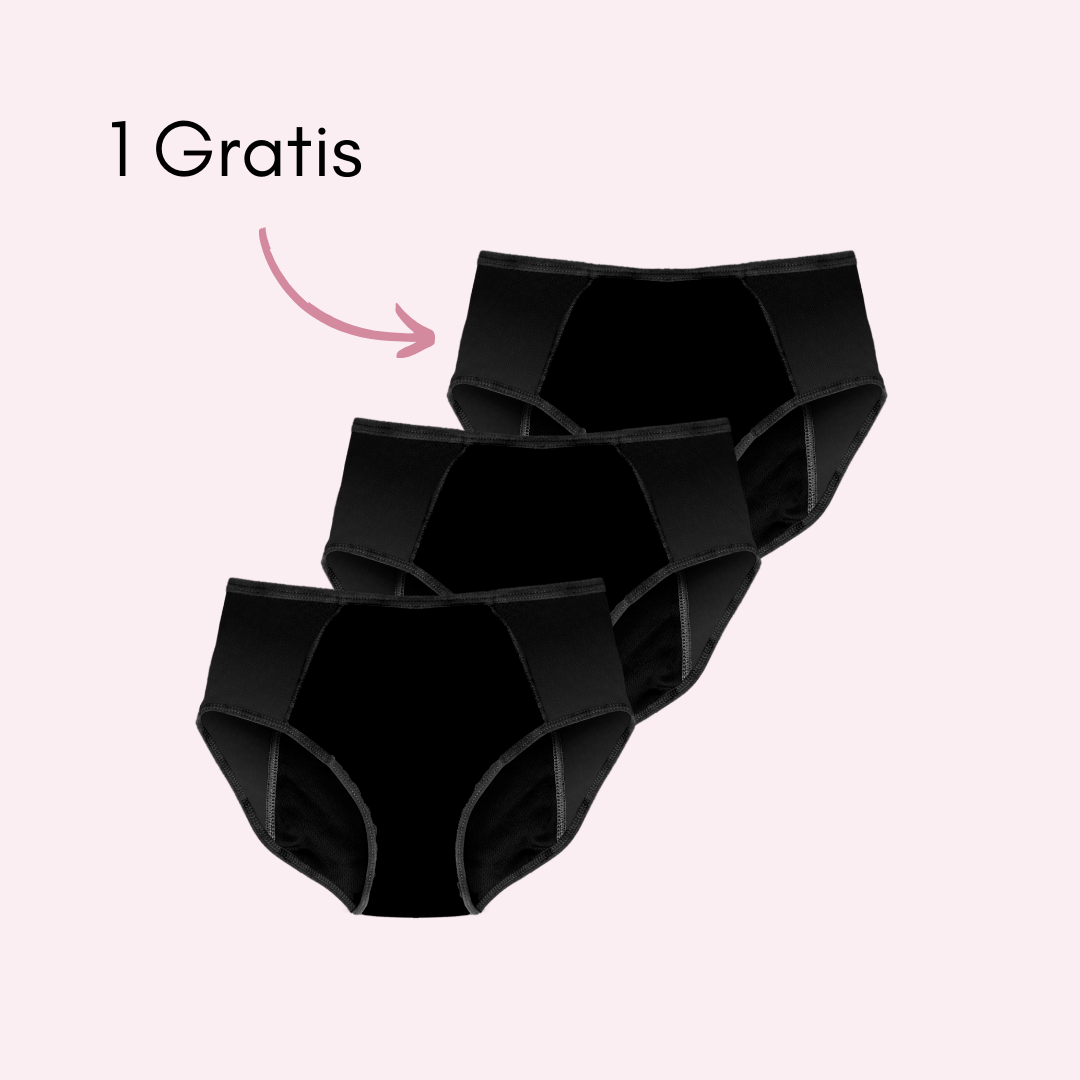 Braga menstrual moldeadora Lolita (Cintura Alta)