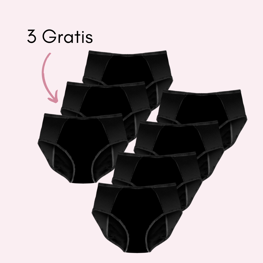 Braga menstrual moldeadora Lolita (Cintura Alta)