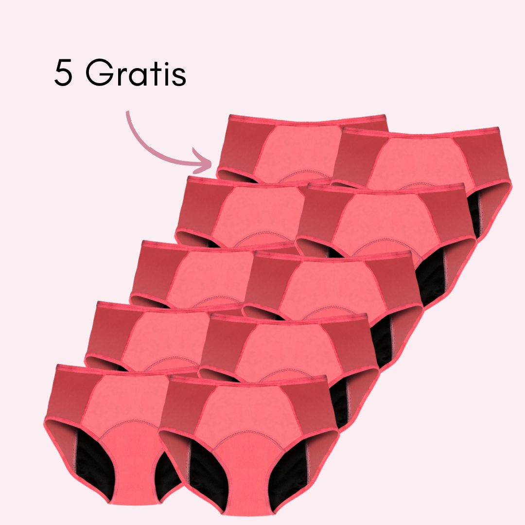 Braga menstrual moldeadora Lolita (Cintura Alta)