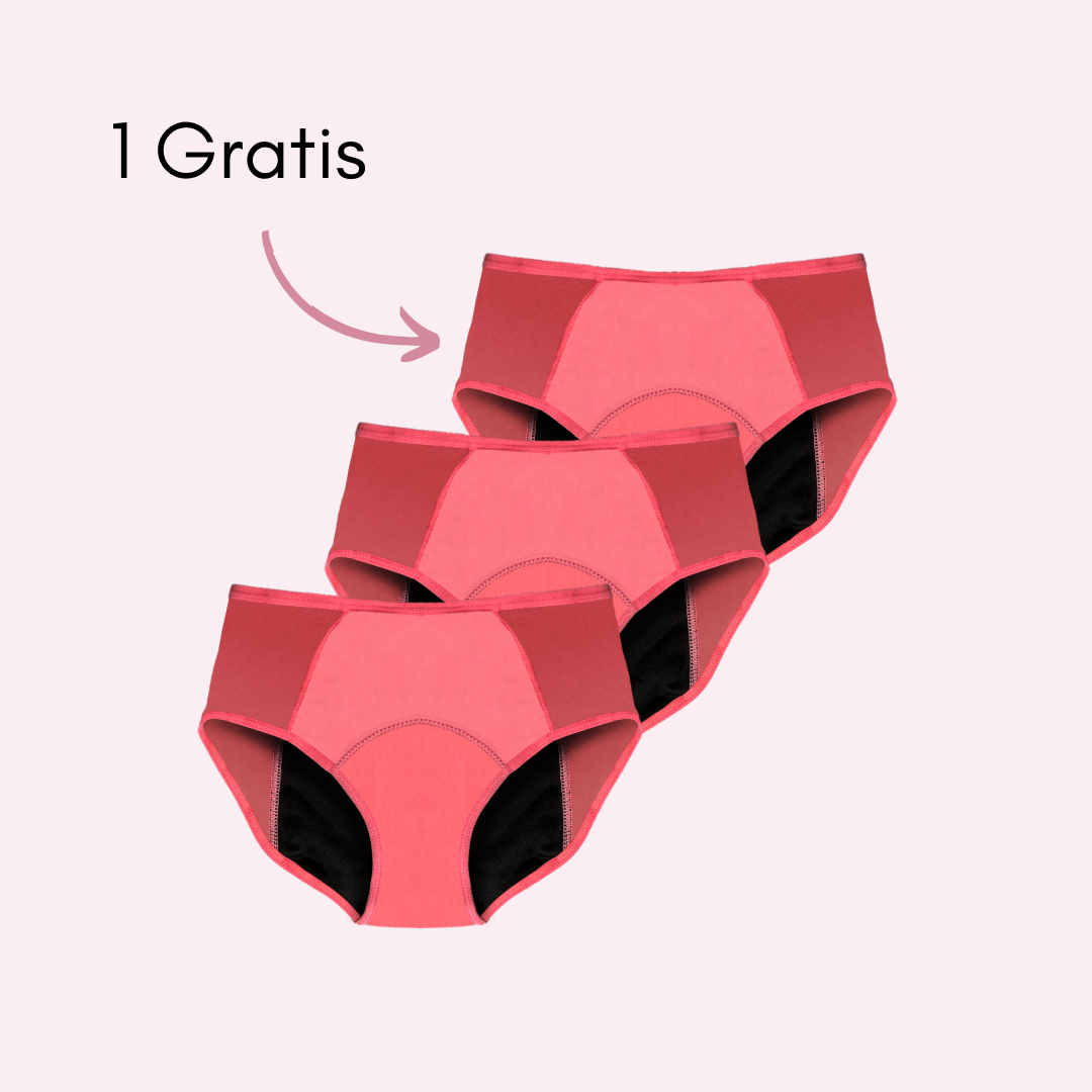 Braga menstrual moldeadora Lolita (Cintura Alta)