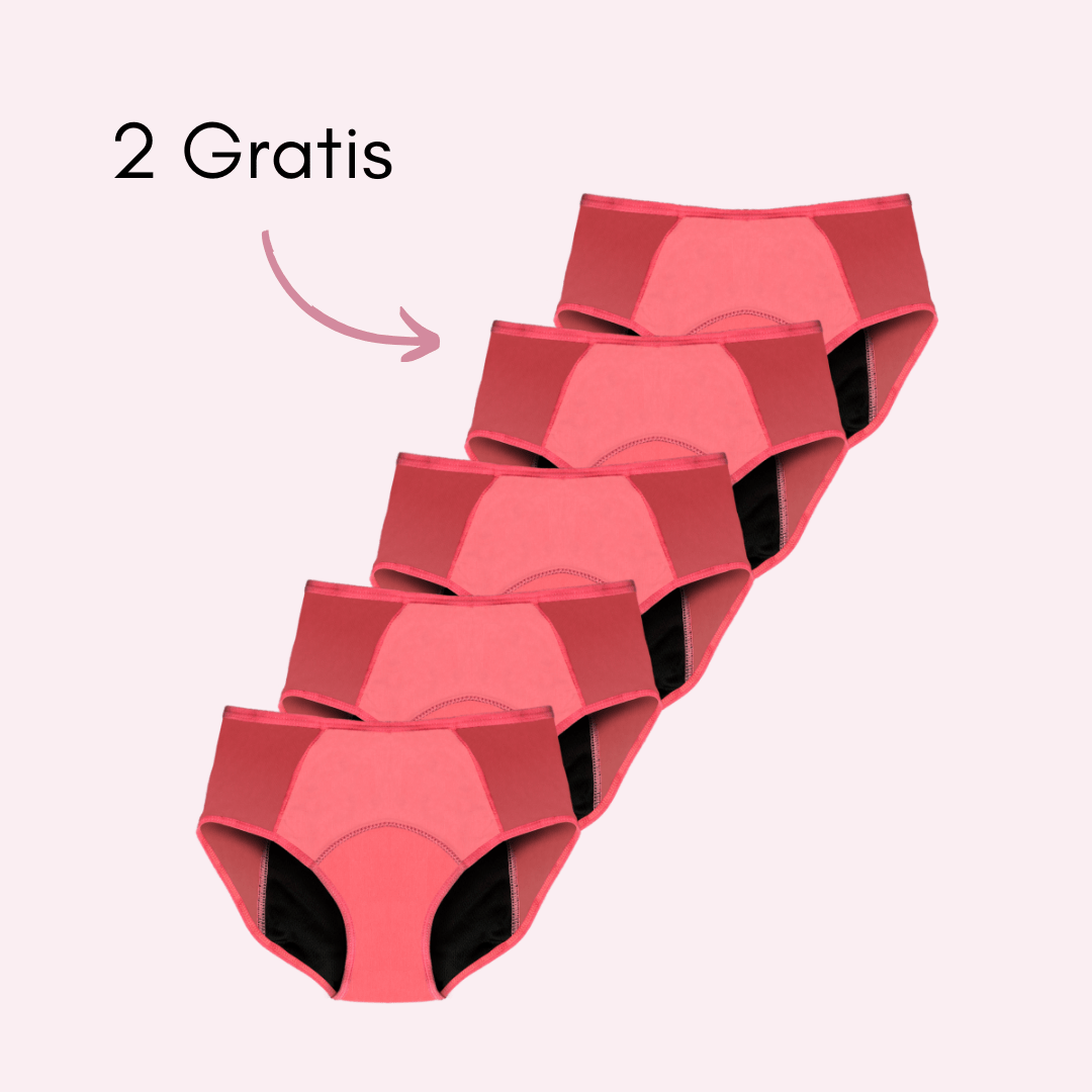 Braga menstrual moldeadora Lolita (Cintura Alta)