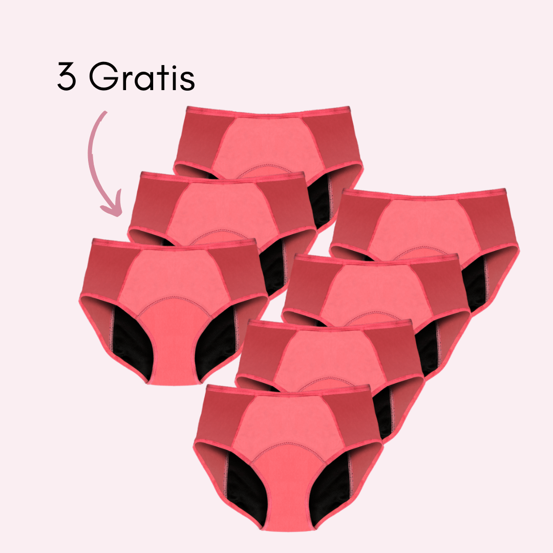 Braga menstrual moldeadora Lolita (Cintura Alta)
