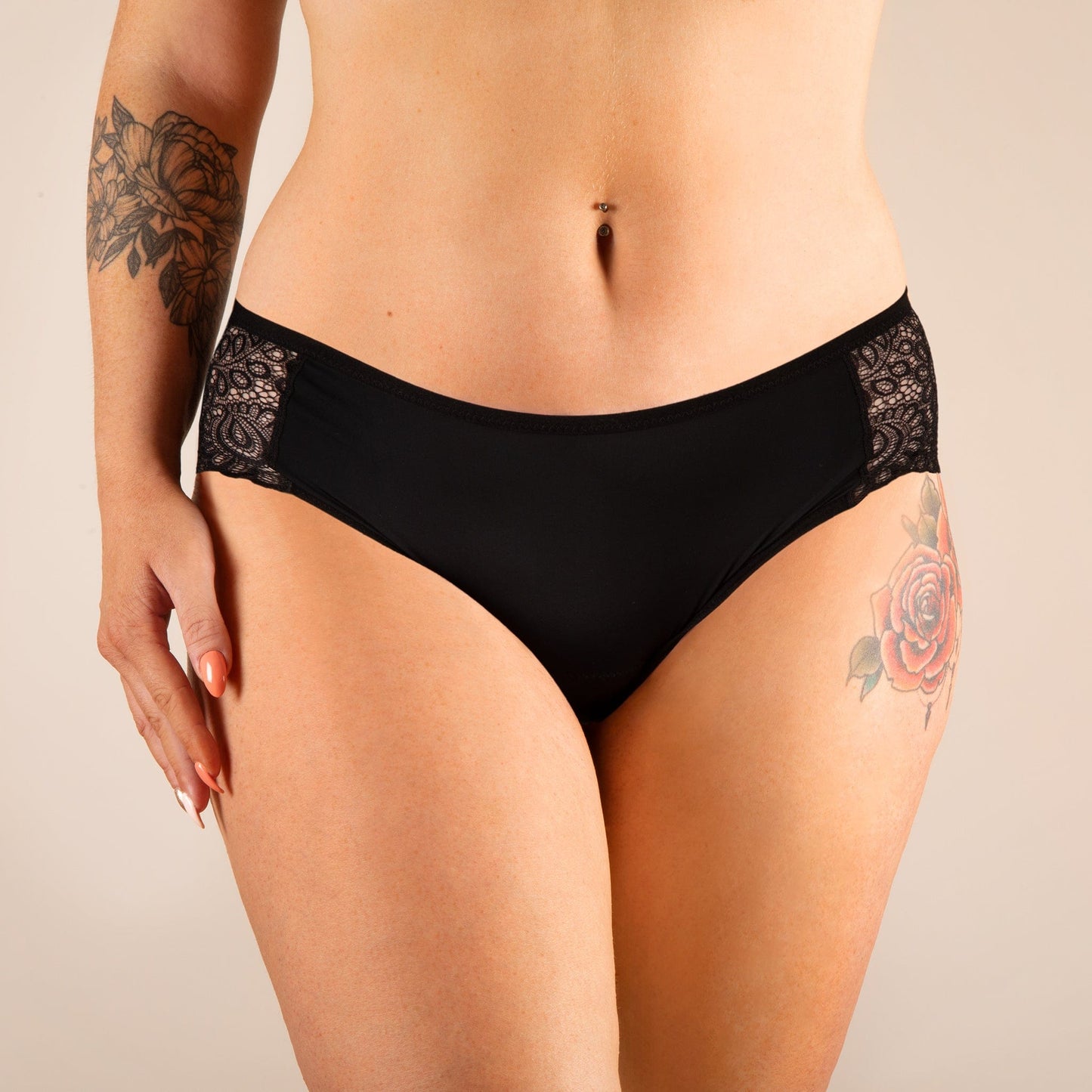 Braga menstrual Luna delante