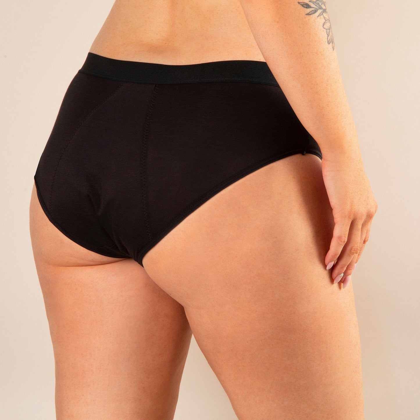 culotte menstruelle léa noir dos