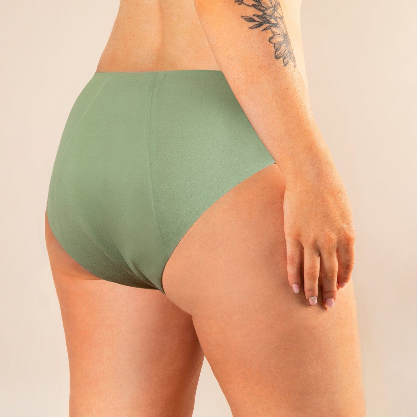 Braga Menstrual Eva sin costuras (Cintura Alta) - Exclusiva